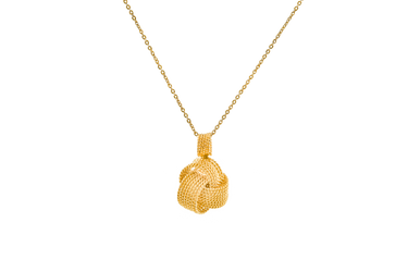 Dije Torzal Tejido Dorado